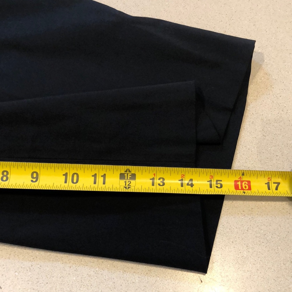 LOFT ANN TAYLOR ANN BERMUDA SHORTS BLACK SIZE 6 - Picture 11 of 13